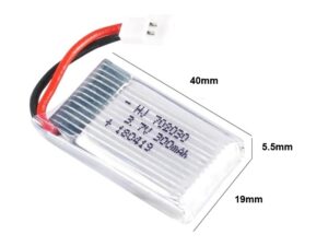 LiPo Akku 1S / 3.7V, 300mAh zu Mini Airbus A120 - A380 / Heli V911S