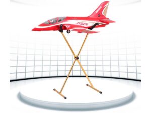 Flugmodellständer X aus Alu, gold - 50kg Tragfähigkeit - FMS