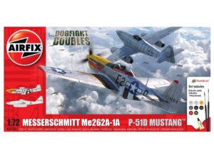Airfix Bausatz Messerschmitt Me262A-1A und P-51D Mustang - A50183