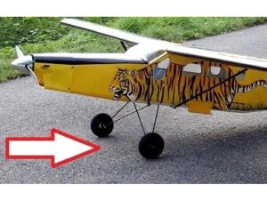 Fahrwerk zu Pilatus Porter PC-6, 20ccm, Spw 2170mm von VQ-Models