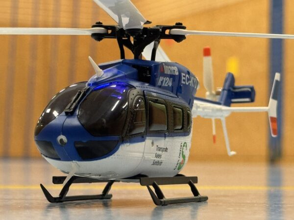 6-Kanal Helikopter K124 - EC145 mit 6-Achs Gyro, RTF-Set WLToys – Bild 2