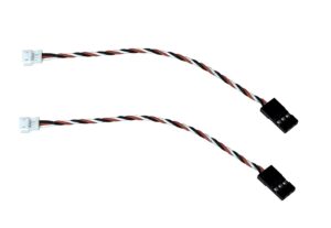 Servo-Adapterkabel 10cm Micro ZH1.5mm zu JR Stecker 2 Stück