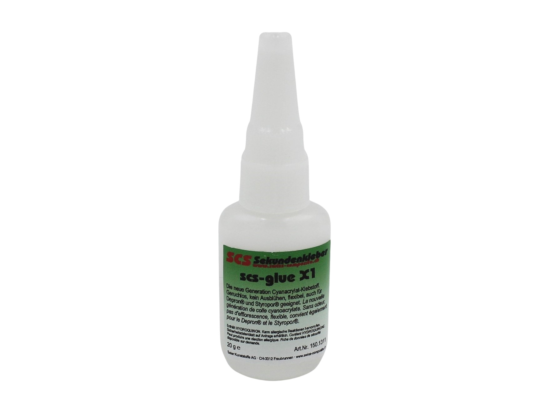 SCS MD GLUE X1 Xtreme-1 / Sekundenkleber dünnflüssig 20gr