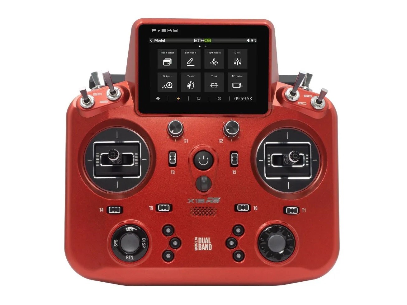 FrSky Tandem X18RS - Ruby Red - Fernsteuerung