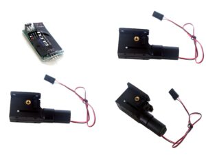 Set Einziehfahrwerks-Modul V3, 3.1mm - 90 Grad mit GLCU - Dynam DY-1158
