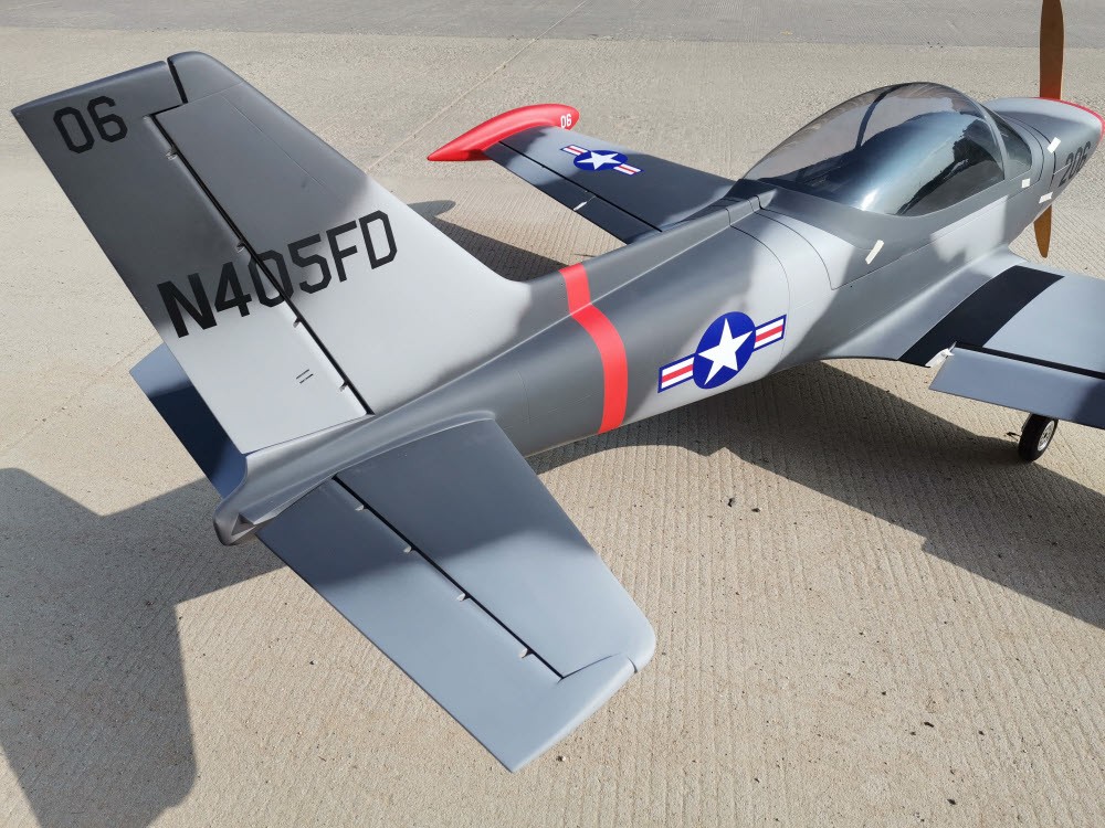 Siai Marchetti SF 260 - 35-85ccm, Spw 2286mm, ARF-Modell, CYModel – Bild 4
