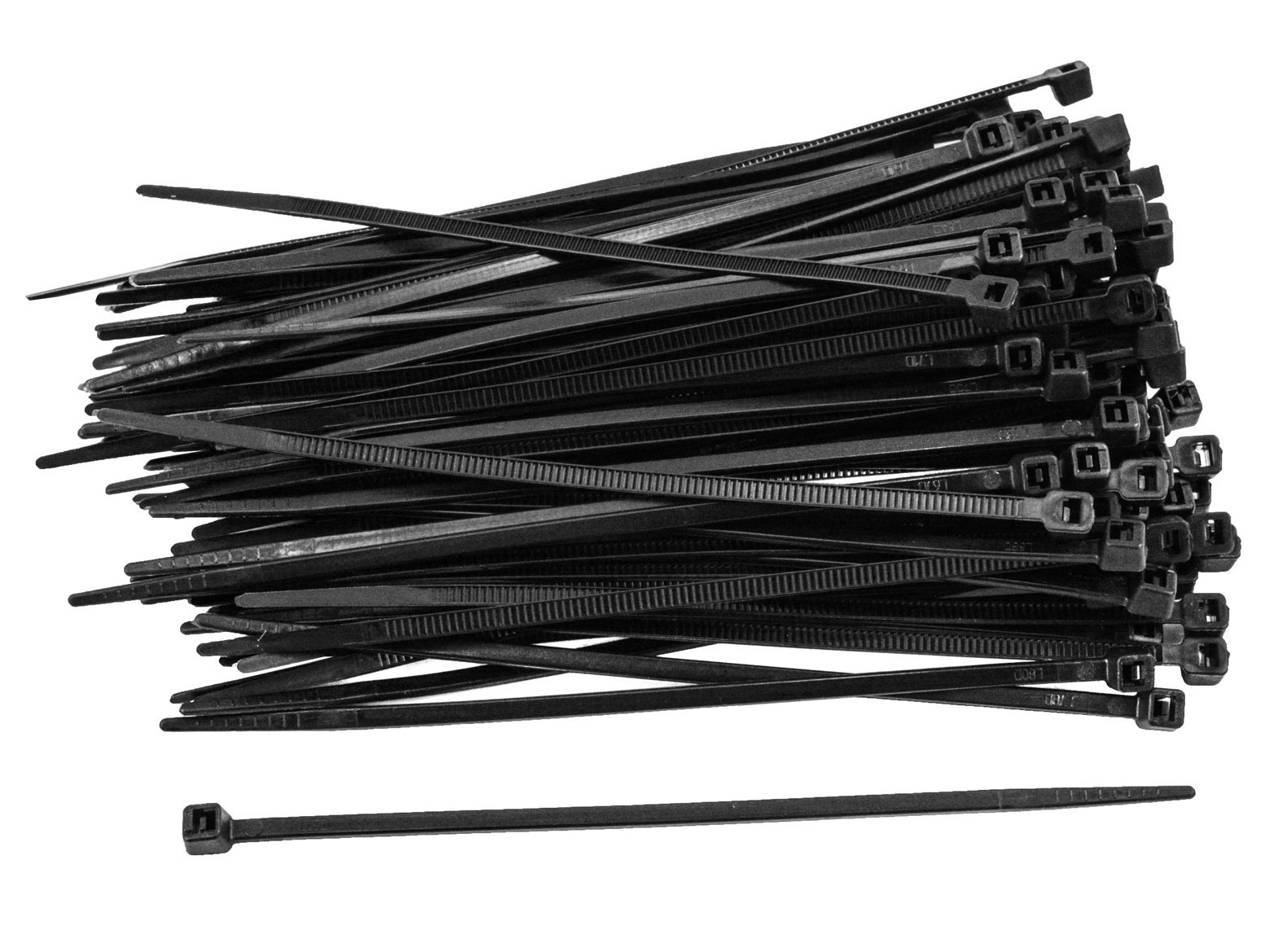Kabelbinder-Set schwarz - 1.9 x 100mm, 100 Stück