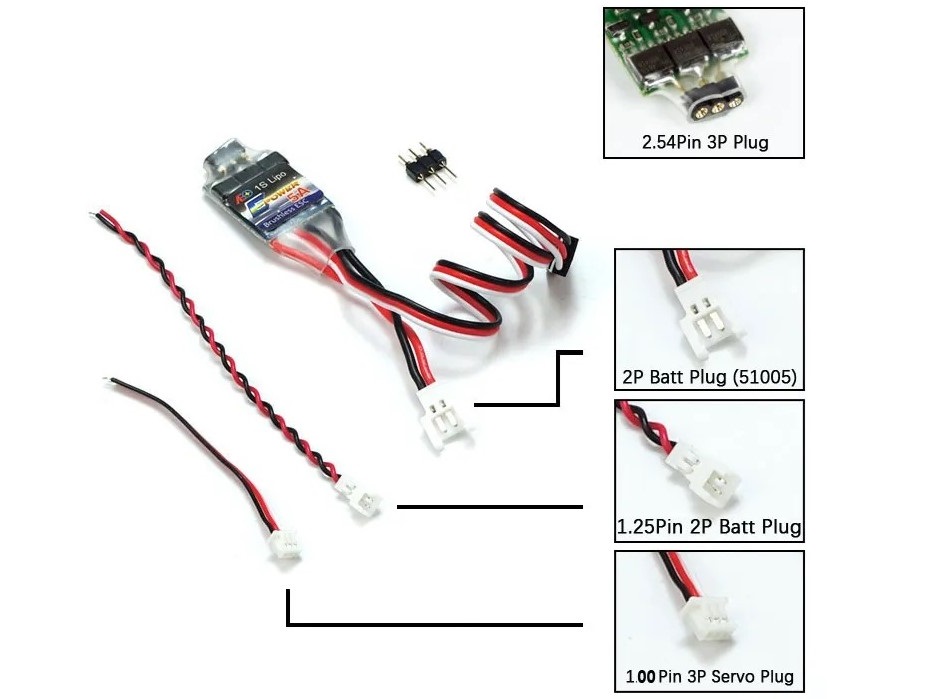 AEO Regler 5A 1S ESC - Brushless - DW-Hobby