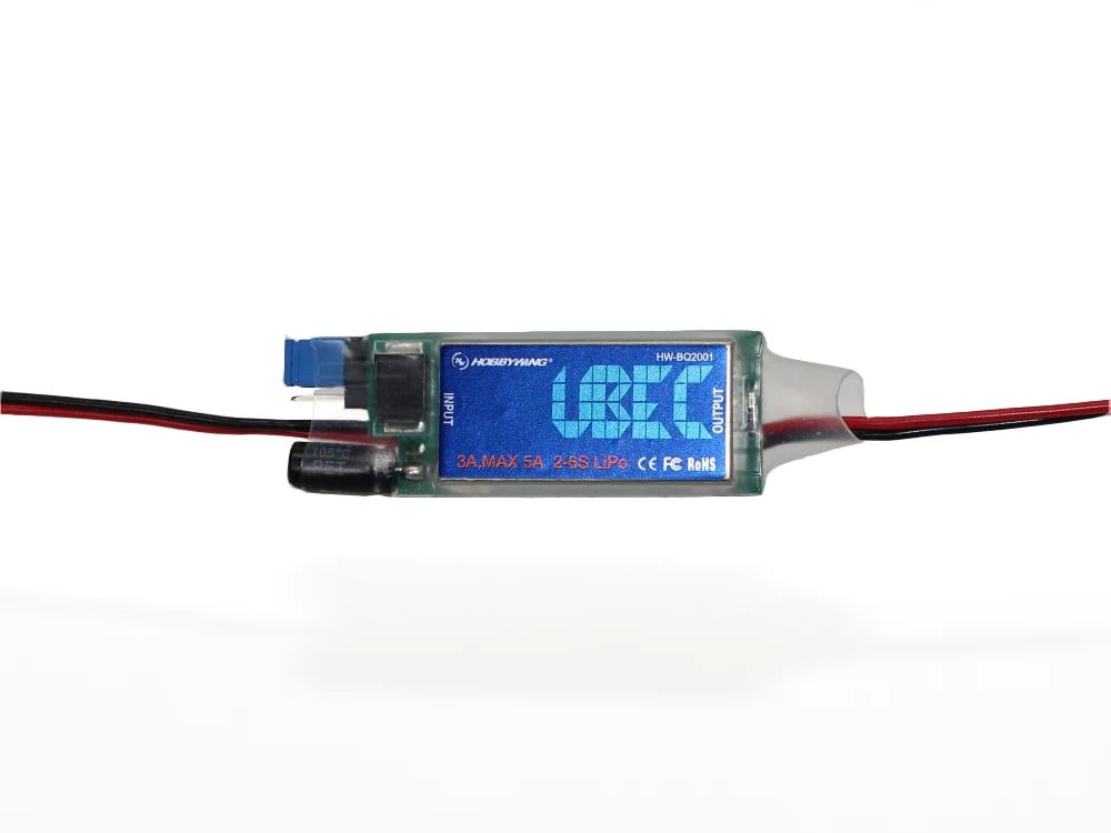 Hobbywing UBEC 3A / Spannungsregler 3A BEC / 2-6S LiPo Ausgang 5 oder 6 Volt – Bild 2