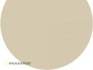 Oracover Bügelfolie / Modellbaufolie, cream, matt - 34-012-002 - 60x200cm