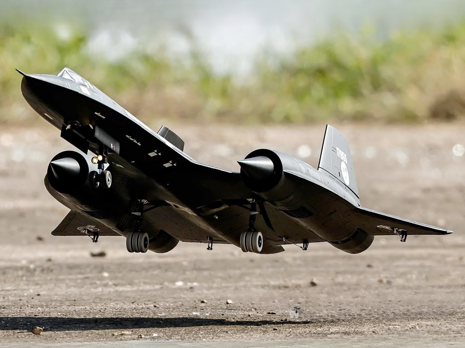 SR-71 Blackbird - Twin 70mm Impeller-Jet - Spw 960mm - PNP-Set mit Gyro - Freewing – Bild 4
