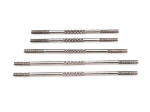 Schubstange - Anlenkungsgestänge - gerändelt - M3 2.5x50mm - 5 Stück