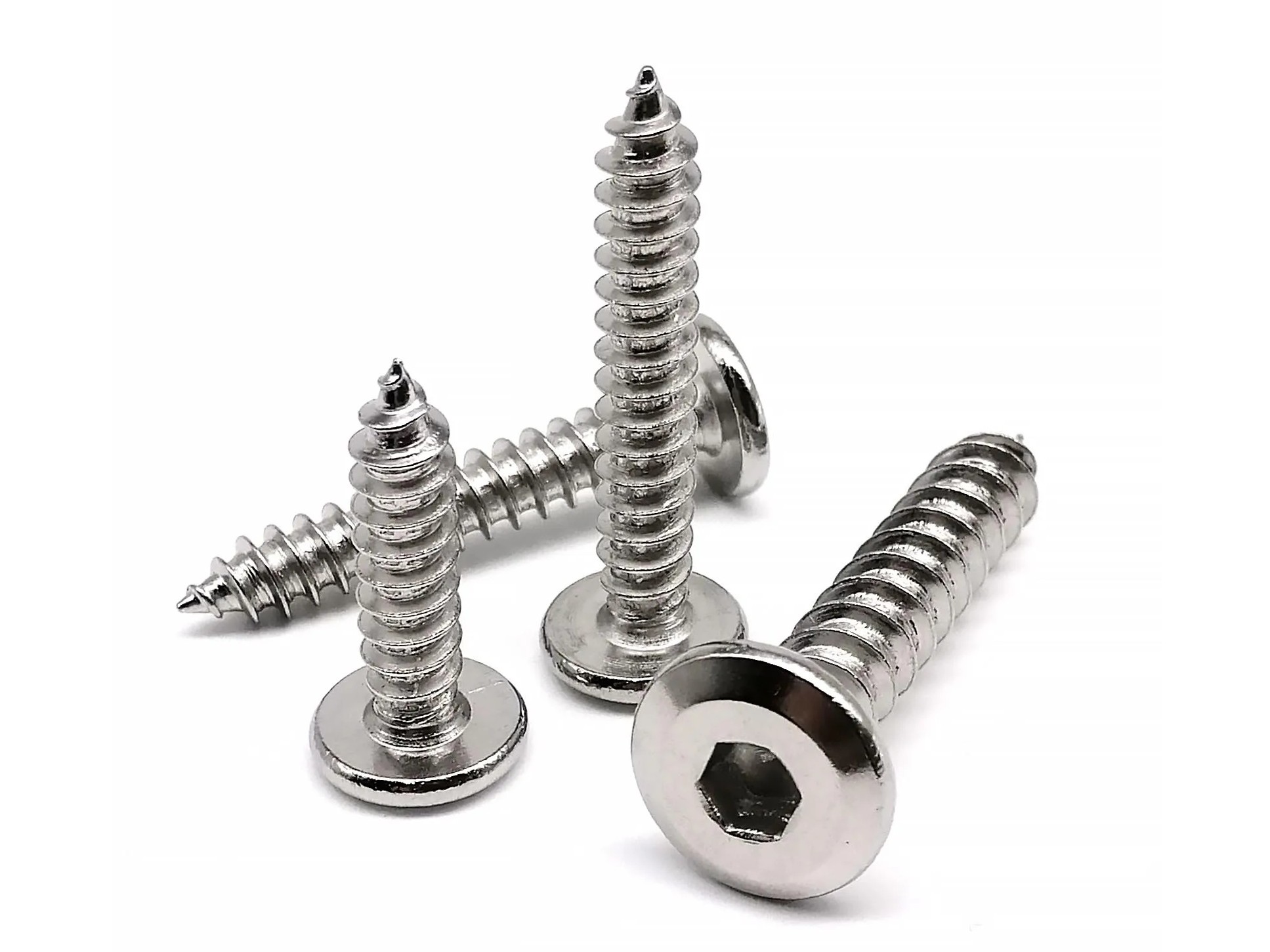 Inbus Holzschrauben / Servoschrauben - 4x16mm - 10er Set