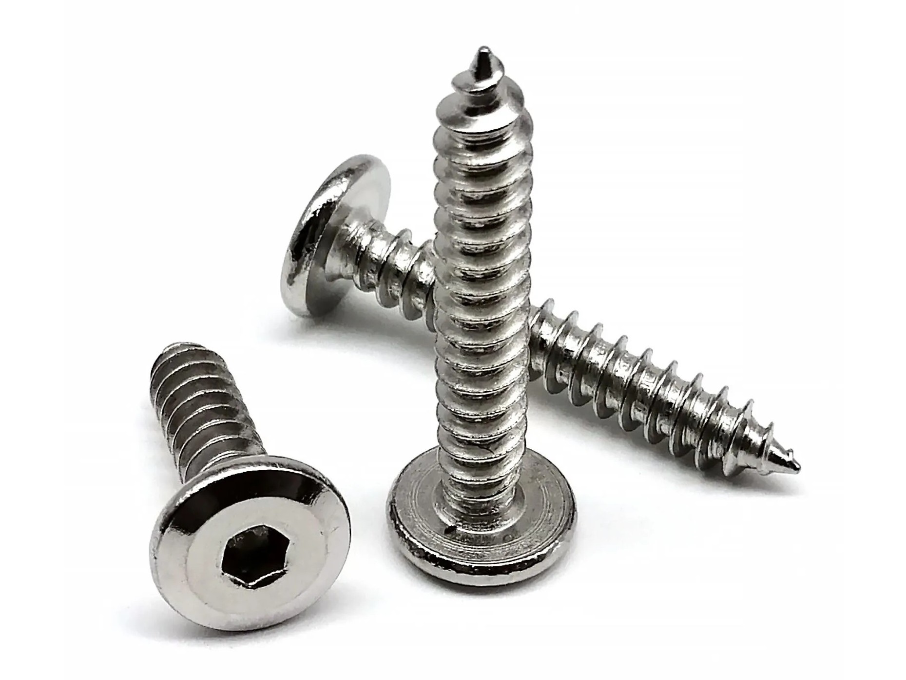 Inbus Holzschrauben / Servoschrauben - 4x16mm - 10er Set – Bild 2
