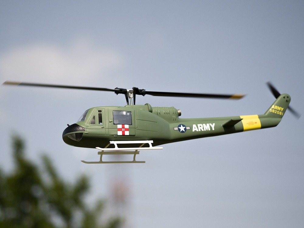 FLY WING UH-1 Huey - Smart Scale Helikopter - ACE - GPS RTF-Set – Bild 4