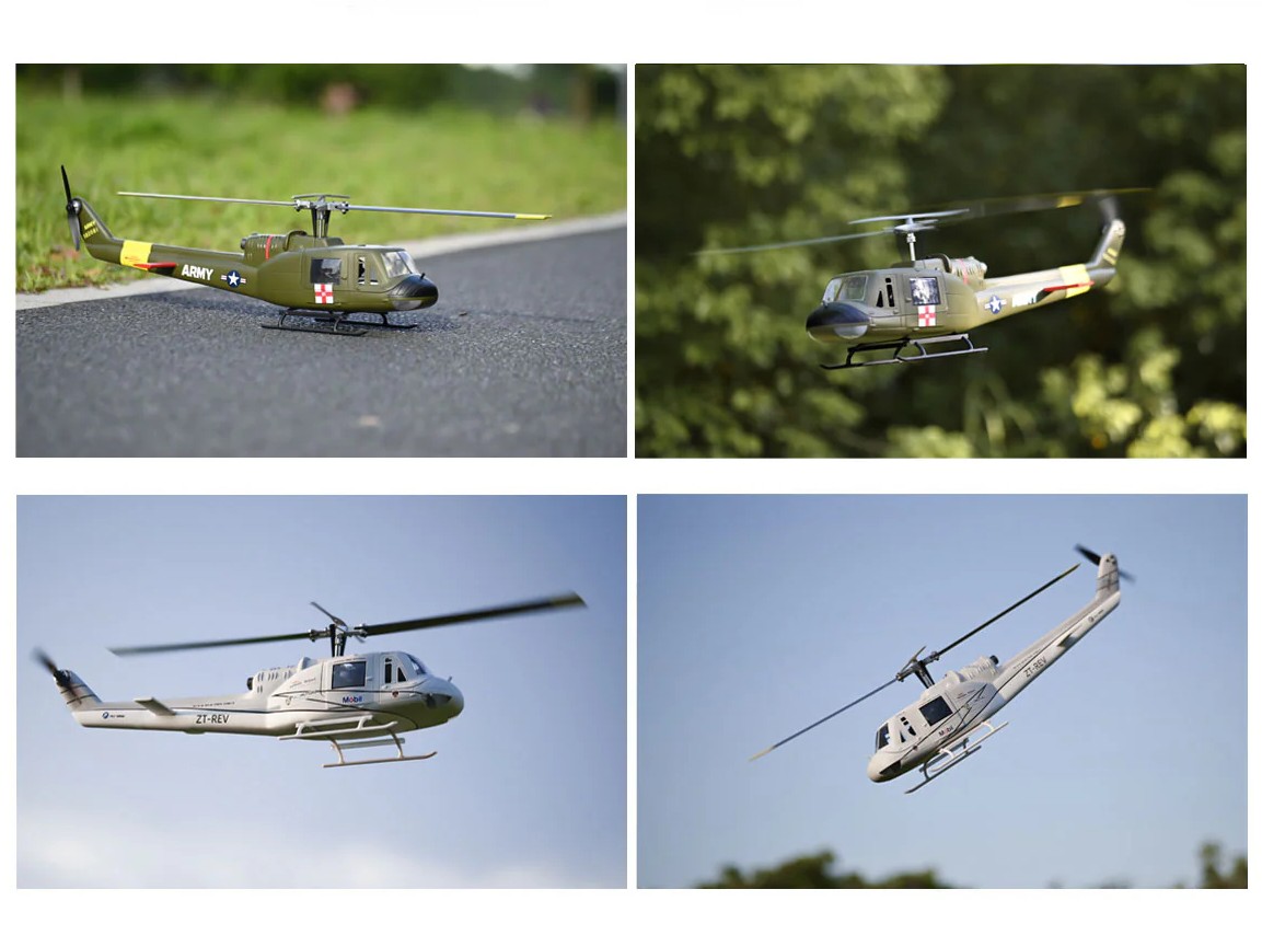 FLY WING UH-1 Huey - Smart Scale Helikopter - ACE - GPS RTF-Set – Bild 6