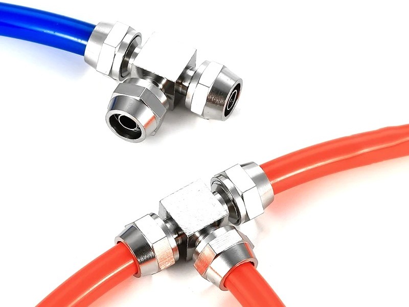Hydraulik T-Steckverbindung - 6mm – Bild 2