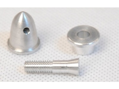 Spinner mit Spannkonus, Propelleradapter, Welle 4mm