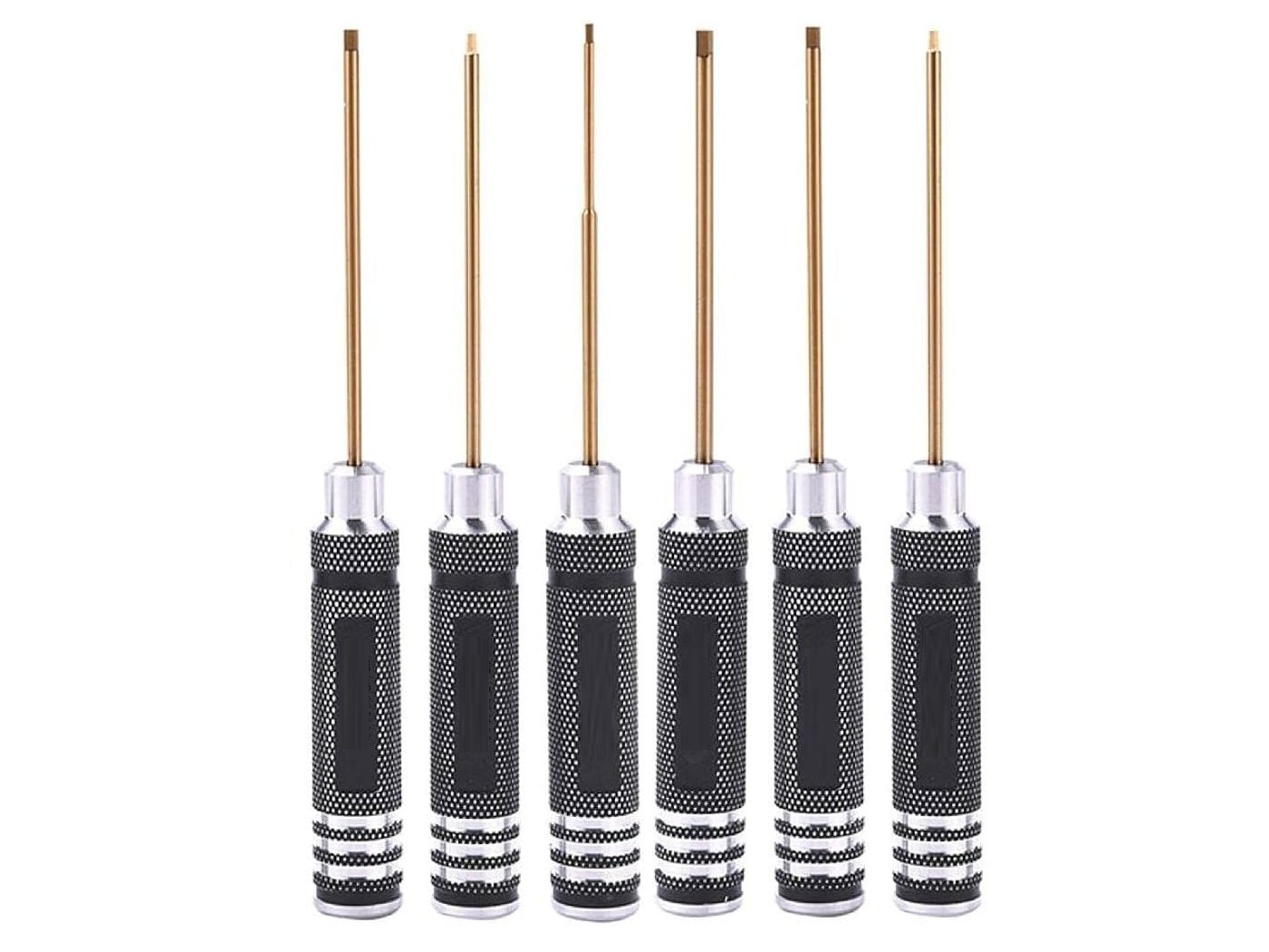 Werkzeug-Set - Profi Schraubenzieher, Inbus lang - 6er Set bis 5.0mm