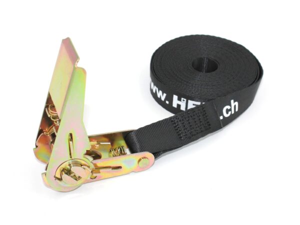 Spanngurt 25mm mit Ratsche - 10 Meter - zur Sturmsicherung von Zelten – Bild 3