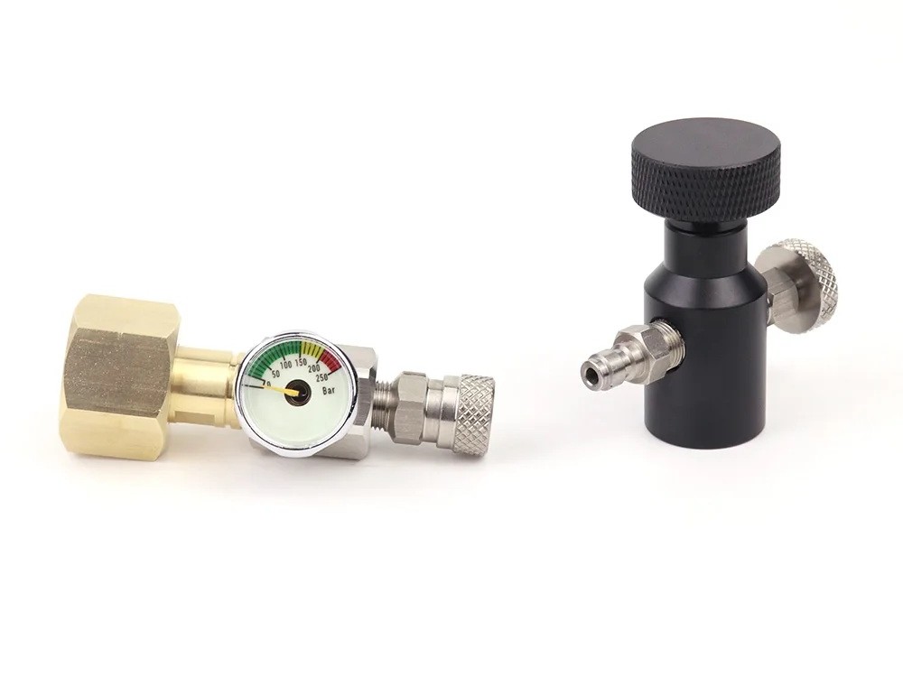 Sodastream Adapter mit Manometer zum Nachfüllen ab Co2 Flasche