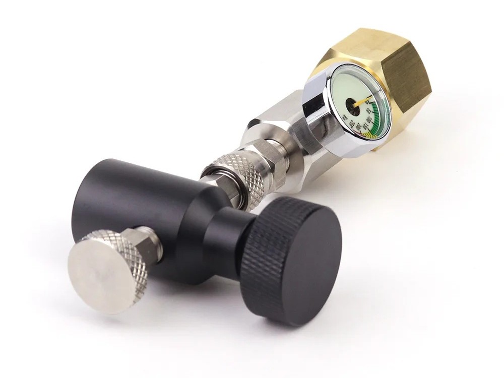 Sodastream Adapter mit Manometer zum Nachfüllen ab Co2 Flasche – Bild 3