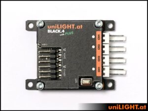uniLIGHT 4-Kanal BLACK.4 + MODUL-B4PLUS