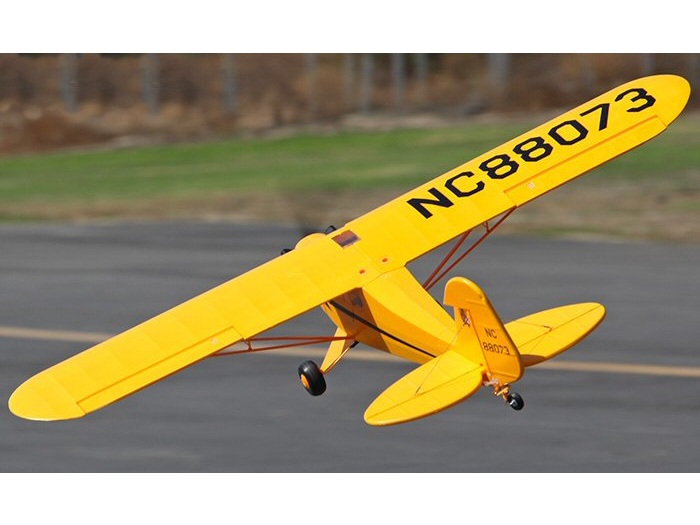 Piper J-3 Cub, Spw 1400mm, PNP-Set von AF-Model – Bild 2
