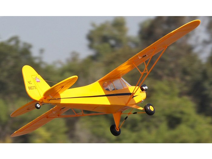 Piper J-3 Cub, Spw 1400mm, PNP-Set von AF-Model – Bild 3