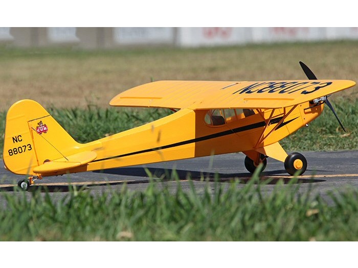 Piper J-3 Cub, Spw 1400mm, PNP-Set von AF-Model – Bild 5