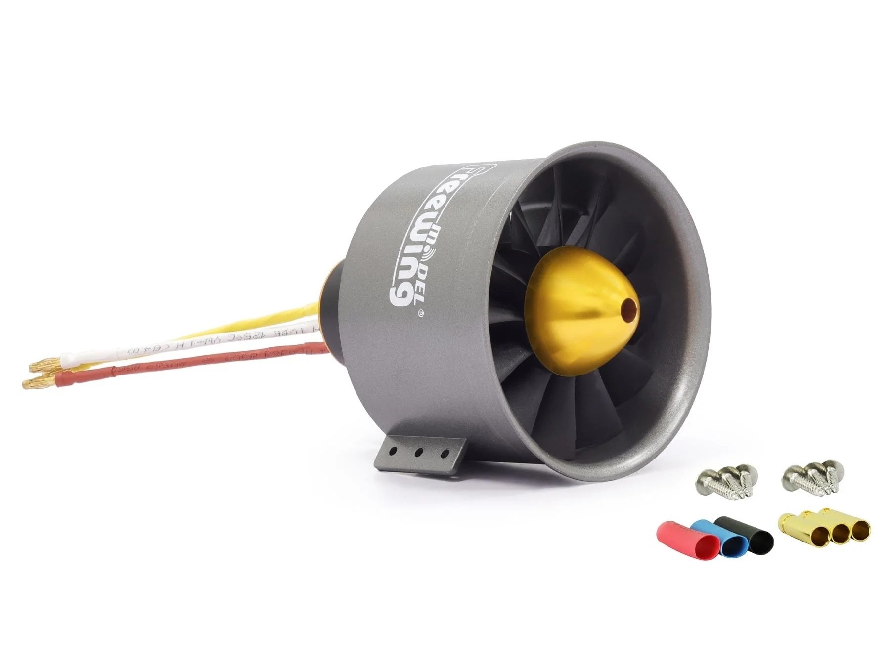 Impeller EDF 90mm, 12-Blatt mit Motor 4068-1750KV, 6S-Version, E72214 Freewing