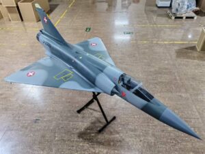 TopRC Model Mirage 2000-C Swiss J-2335 - Spw 1806mm, ARF-Set