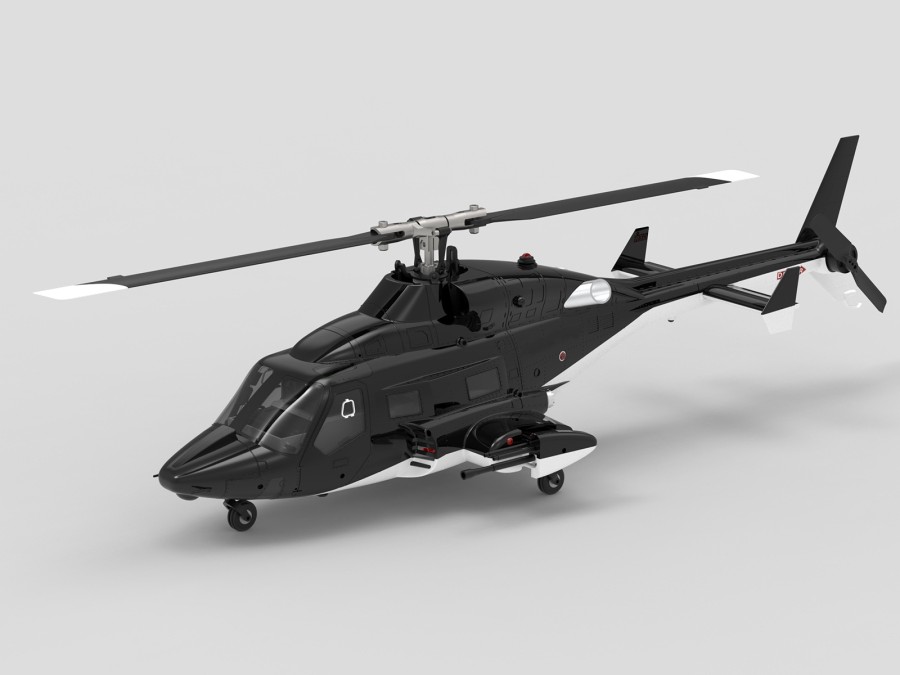 Scale Helicopter Airwolf - 6-Achs Gyro - GPS RTF-Set – Bild 2