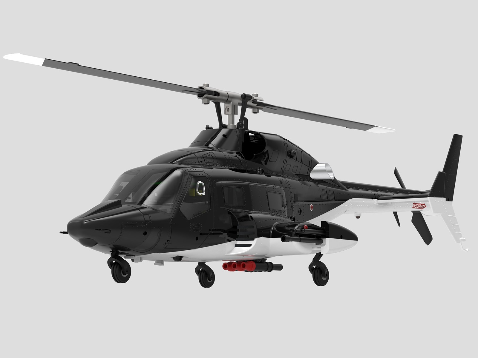 Scale Helicopter Airwolf - 6-Achs Gyro - GPS RTF-Set – Bild 3