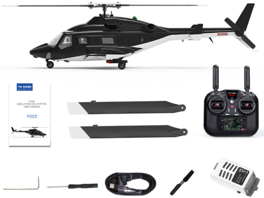 Scale Helicopter Airwolf - 6-Achs Gyro - GPS RTF-Set – Bild 6