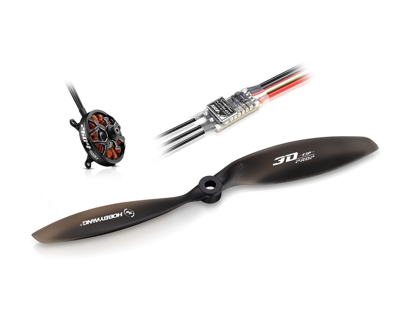 Hobbywing Platinum F3P 2D Combo 2604SL 1500kV