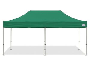 HEBU-Tent Faltzelt DELUXE 4x8m grün