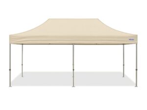 HEBU-Tent Faltzelt DELUXE 4x8m sand