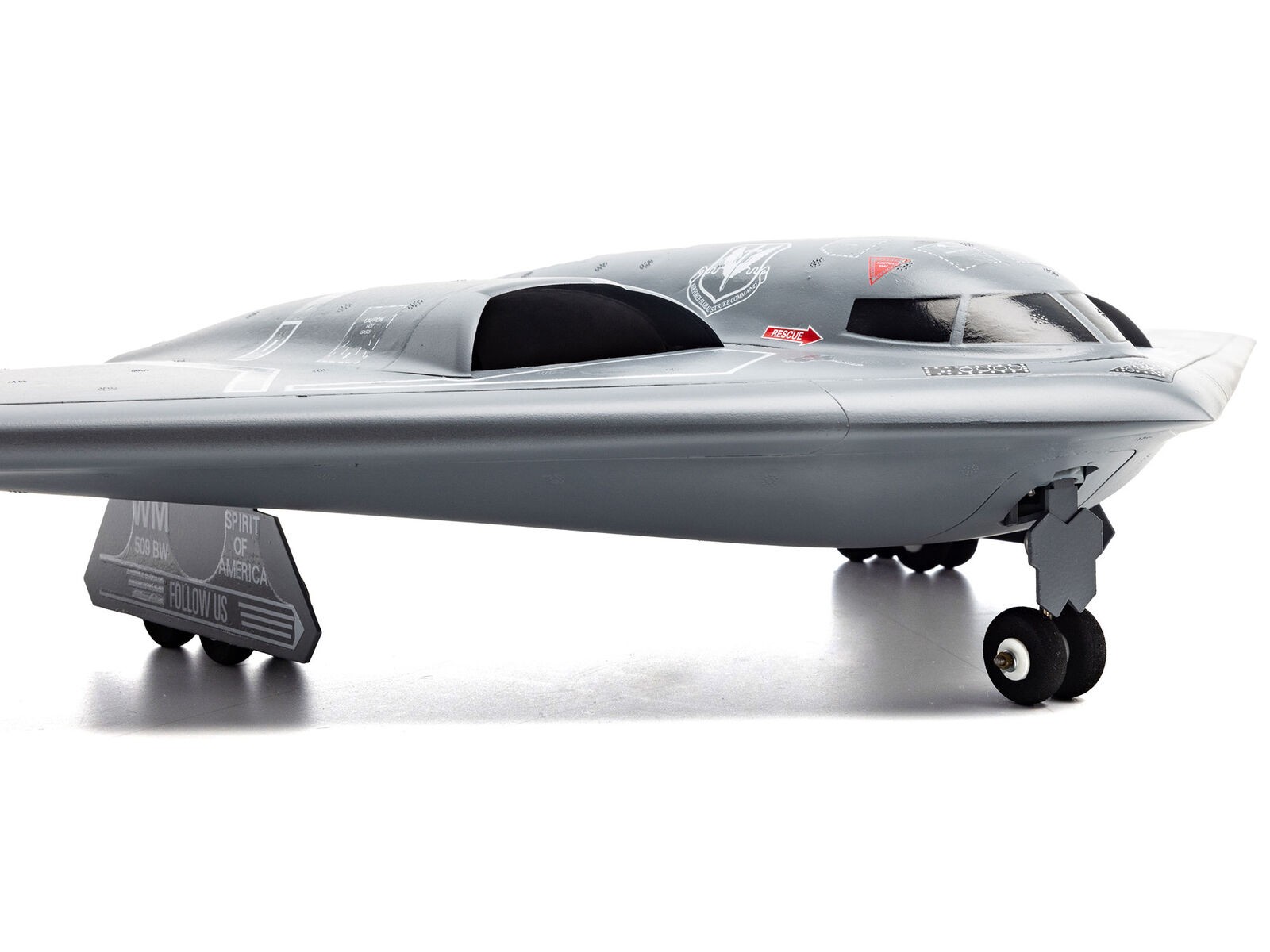 E-flite Micro B-2 Spirit of America - Twin 30mm EDF, Spw 853mm, BNF Basic - EFLU09050 – Bild 4
