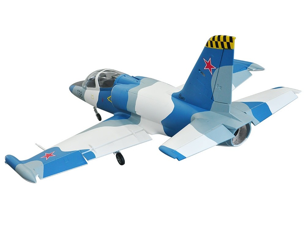 L-39 Albatros Blue Arctic Camo - Ready for Turbine, Spw 1450mm, AF-Model – Bild 2