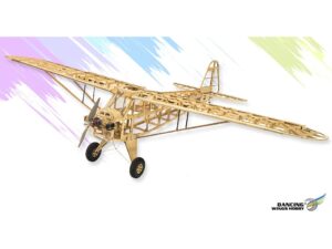 Real-Kit - Piper J3 CUB, Spw 2000mm - KIT-Bausatz aus Balsaholz mit Folie