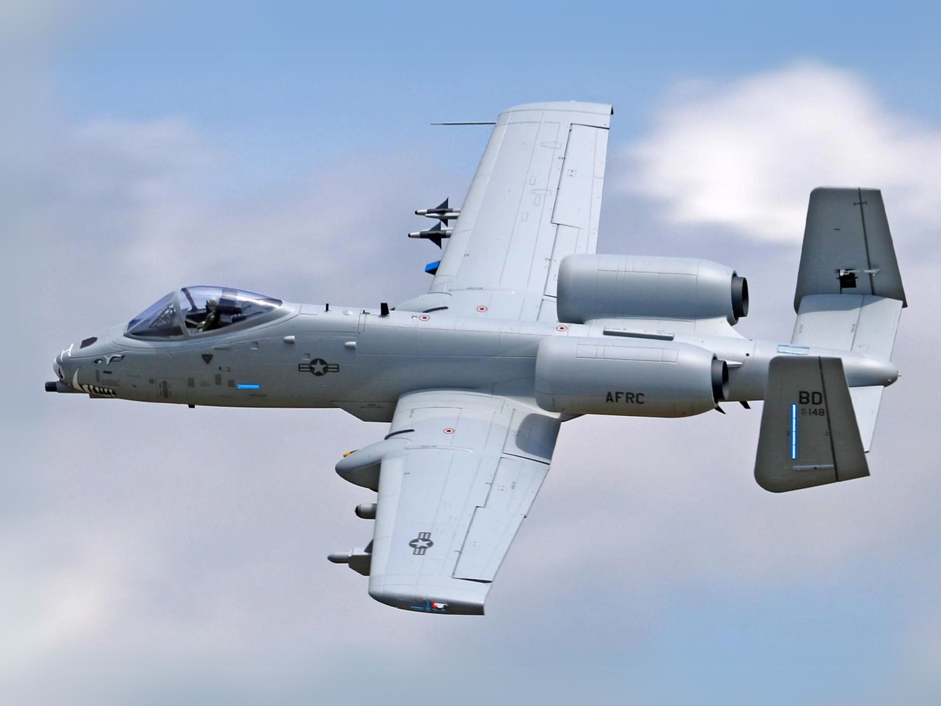 Freewing A-10 Thunderbolt II V2 Super Scale Twin 80mm Impeller-Jet - 1700mm - PNP mit Gyro