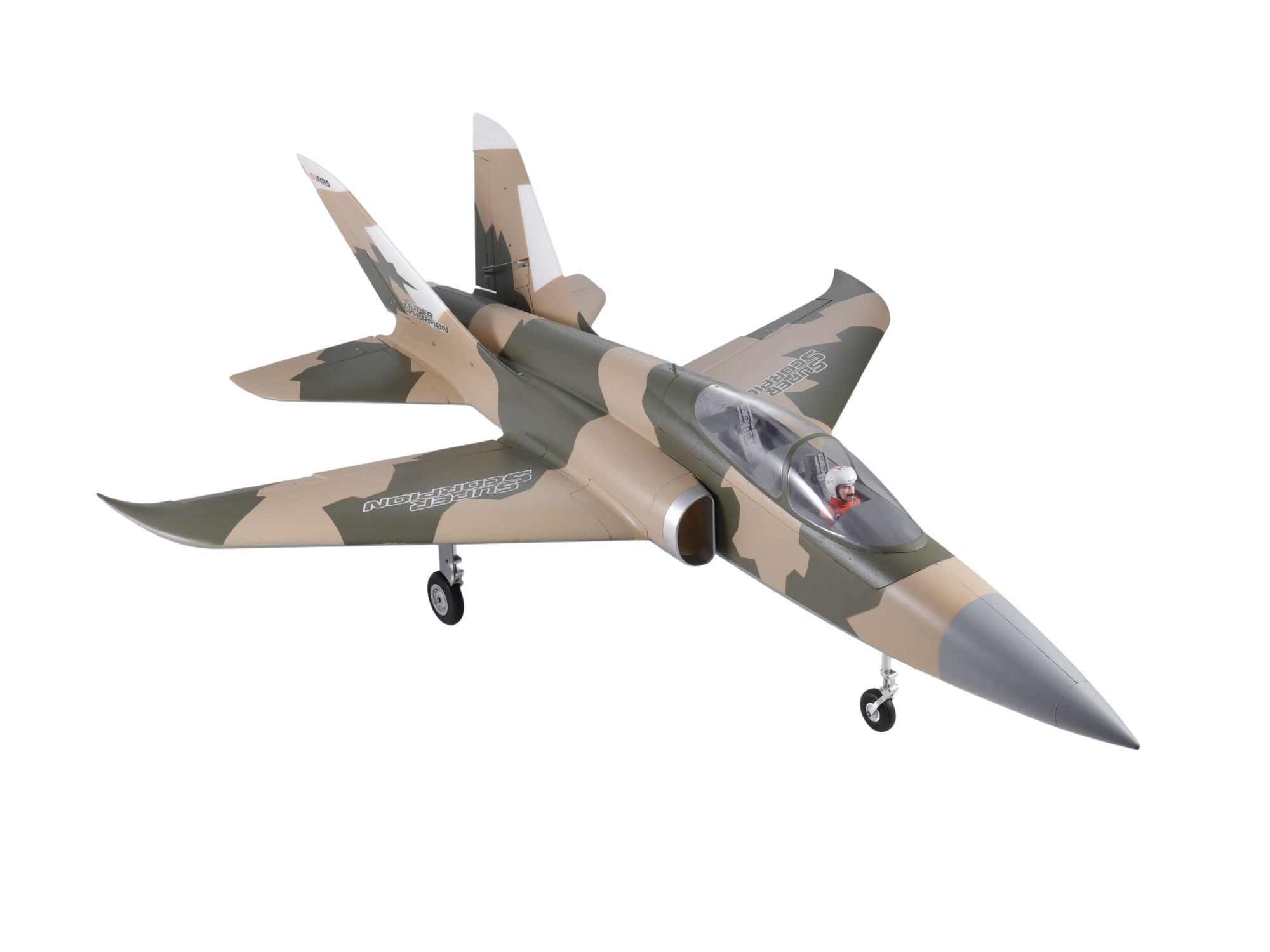 FMS EDF Jet 90mm Super Scorpion V2 Camo - 1140mm - 6S PNP-Set - FMS145PCM6S – Bild 4