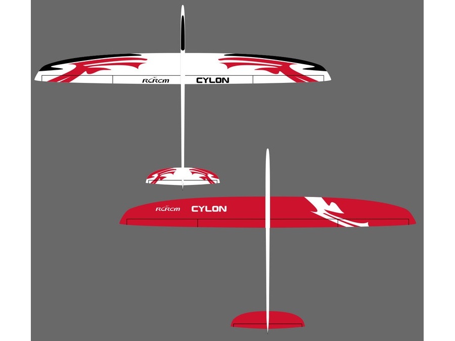 Voll GFK/CFK Segler Cylon X, Spw 2000mm von RCRCM – Bild 2