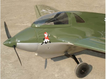 Messerschmitt ME163, Spw 1540mm, ARF-Modell von CYModel – Bild 4