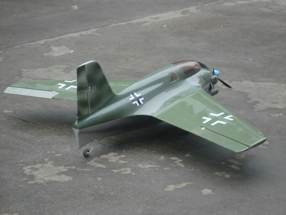 Messerschmitt ME163, Spw 1540mm, ARF-Modell von CYModel – Bild 2
