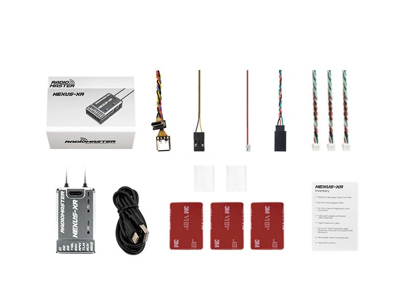 RadioMaster NEXUS-XR Flybarless - FBL Flight Controller mit ELRS-Empfänger – Bild 6