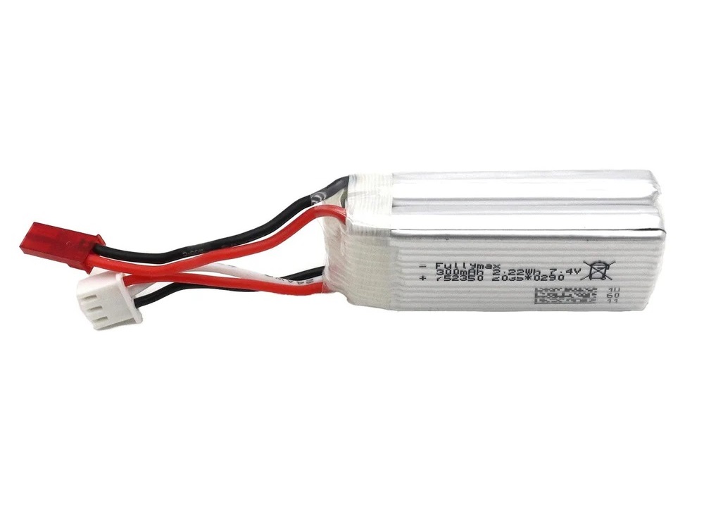 HEAT-RC LiPo Akku 2S / 7.4V 300mAh 15C-30C - JST Fullymax