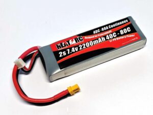 HEAT-RC, LiPo Akku 2S / 7.4V, 2200mAh 40C-80C - XT30