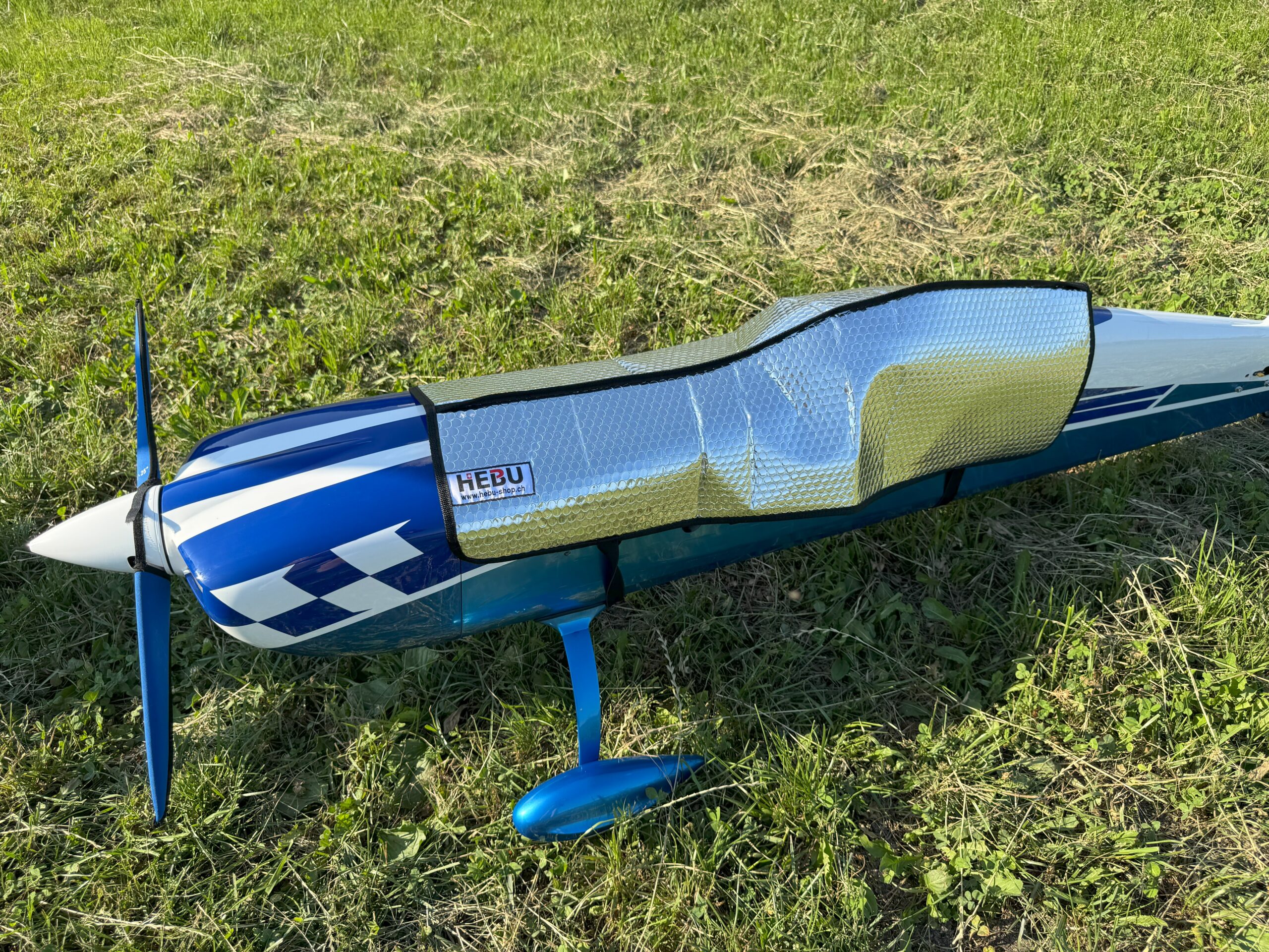 Universal Canopy Cover Sonnenschutz für Modellflugzeuge klein – Bild 2